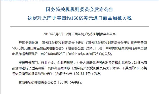 关于中国进口关税清单的调整与解读——以2020年为例