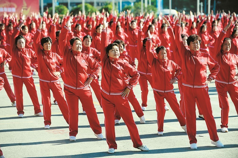 健身操活力无限，重塑身心健康的魅力之旅