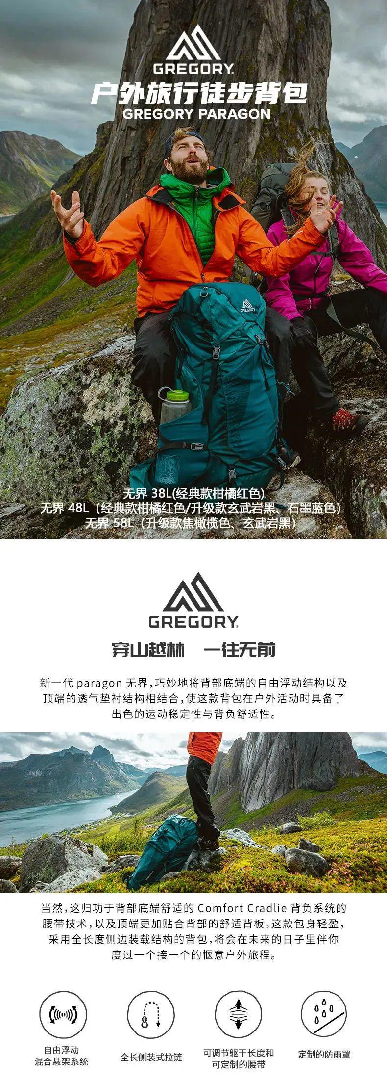 格里高利登山包全面评测，户外旅行的理想之选