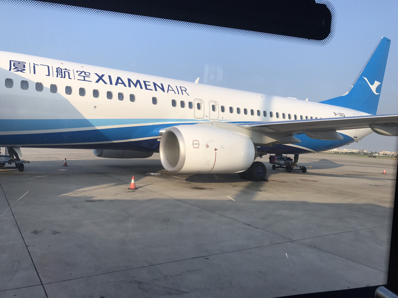 厦门航空，在T字航站楼坐飞机的体验之旅