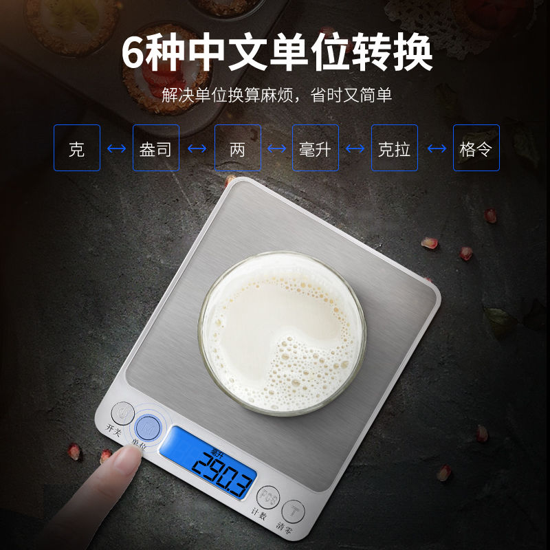 厨房秤的使用与重量识别指南
