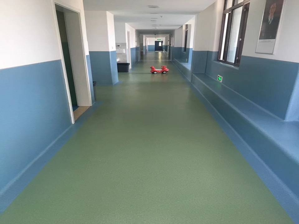 学校走廊地胶效果图的设计与实现