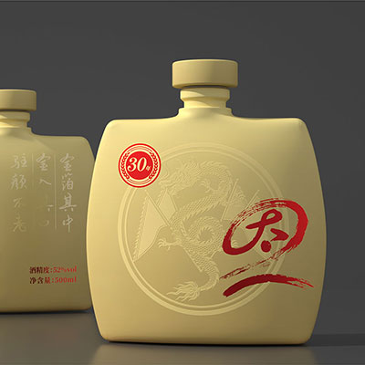 白酒瓶商标图案，传统与创新的交融
