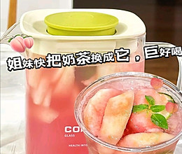 水蜜桃饮料，美味与健康同在