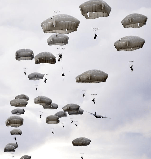 伞兵战车空投，现代战争中的高效战术手段